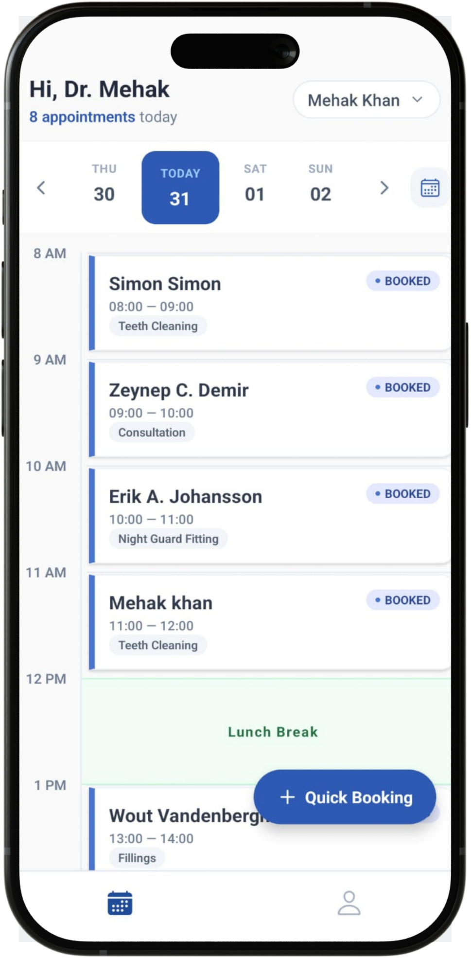 App Patient Detail